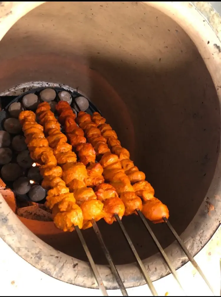 Vegetarian paneer dishes at Namak Mirchi Calgary, AB