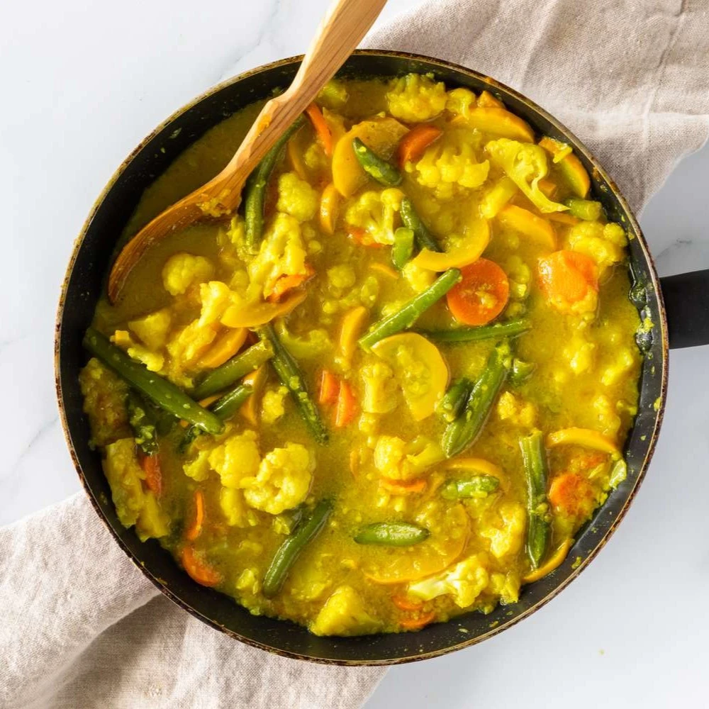 Coconut Veg Curry at Namak Mirchi in Calgary