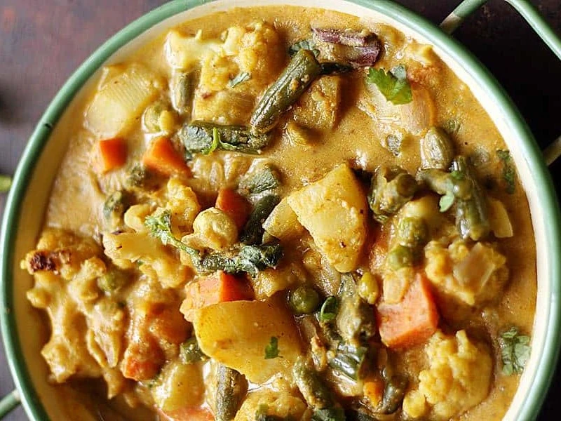 Veg Korma at Namak Mirchi in Calgary